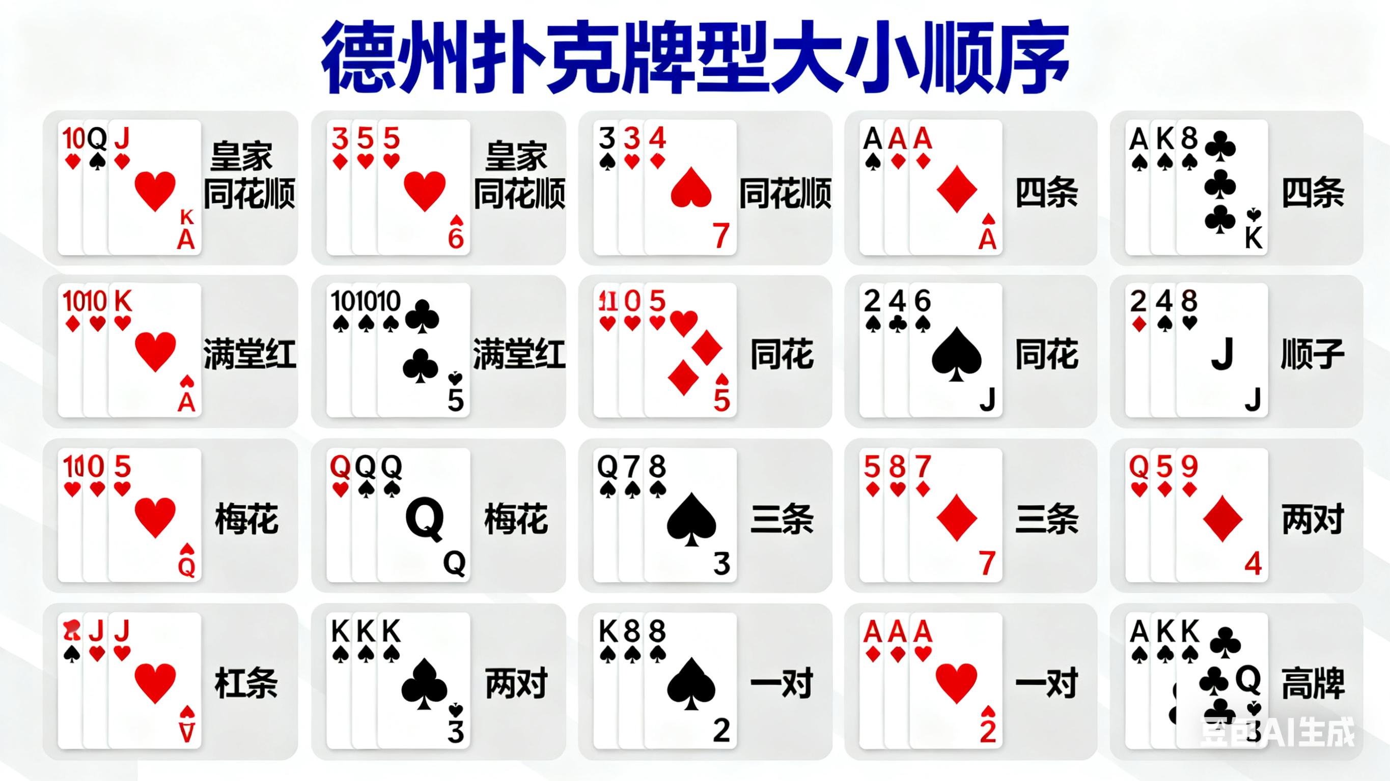 德州扑克入门教程_GG 德州扑克技术_德州扑克基本规则