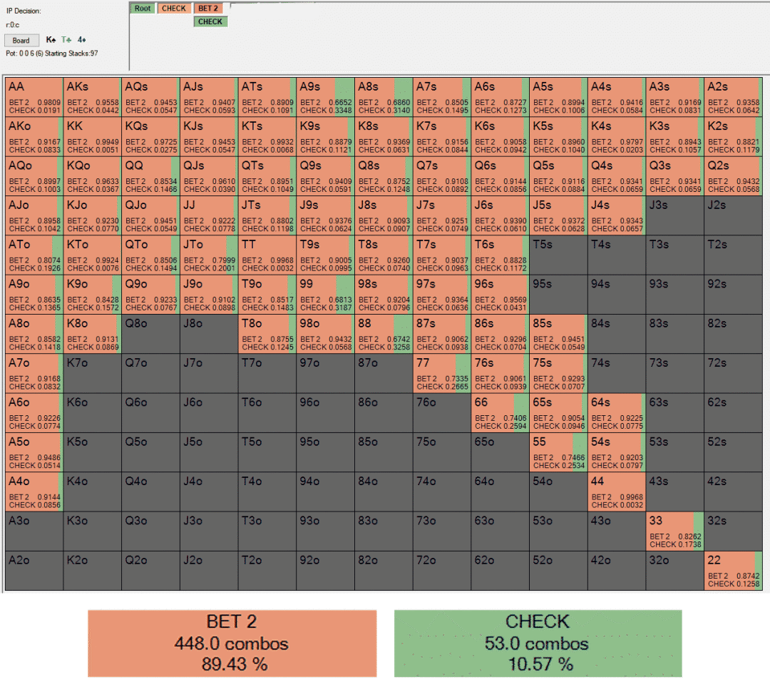 德州APP单挑底池转牌出现公对怎么玩?