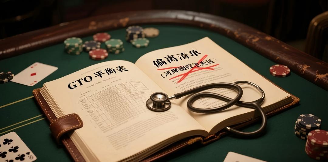 GTO德州扑克纳什均衡理论_GG德州扑克转牌策略_GTO策略平衡与频率控制