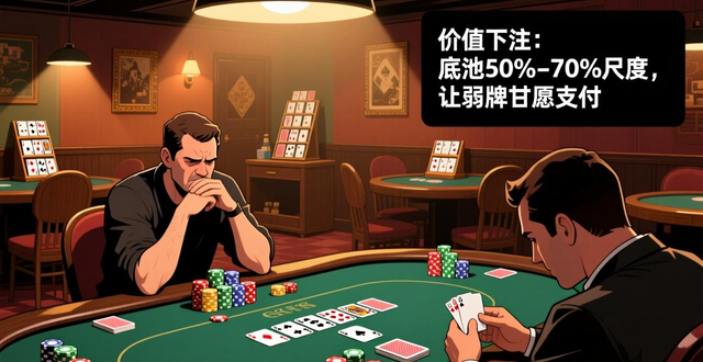GG德州扑克河牌实战技巧 处理河牌圈的正确方法