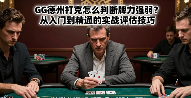 GG德州扑克怎么判断牌力强弱？从入门到精通的实战评估技巧