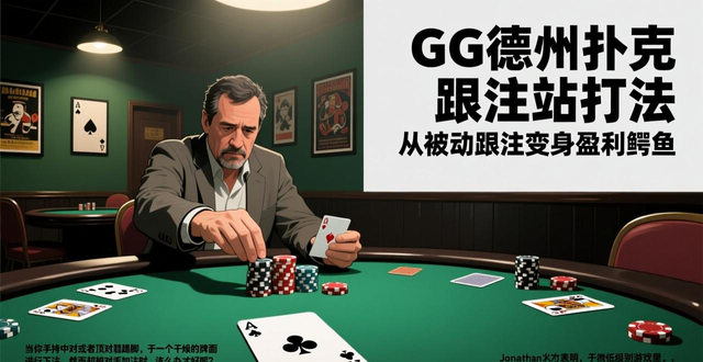 GG德州扑克跟注站打法 从被动跟注变身盈利鳄鱼