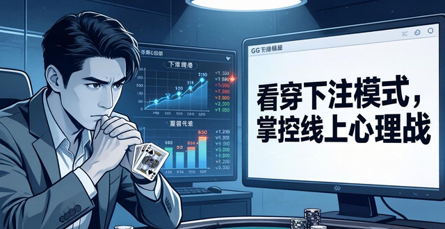 GG德州扑克心理战术：看穿下注模式，掌控线上心理战