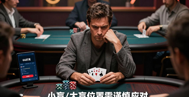 GG德州扑克位置怎么玩？掌握这招，后位赢牌率翻倍