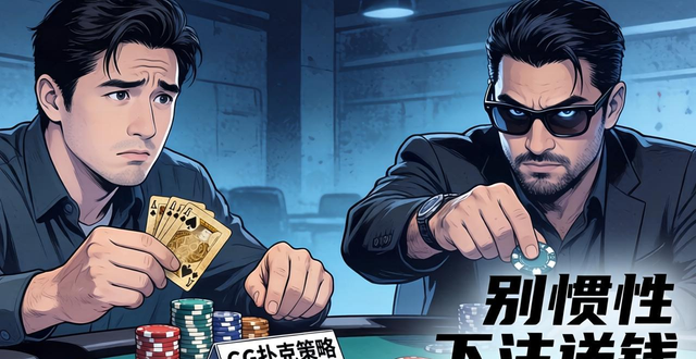 GG德州扑克转牌策略：下注还是过牌，别再惯性下注送钱了