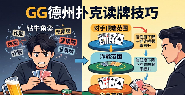 GG德州扑克读牌技巧：看透对手范围的实用方法