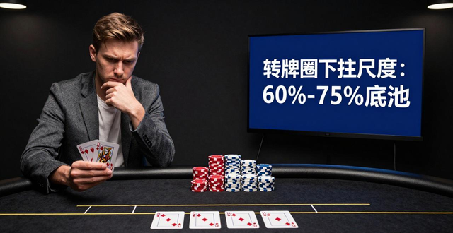 GG德州扑克转牌策略：3个技巧帮你调整下注，避免损失