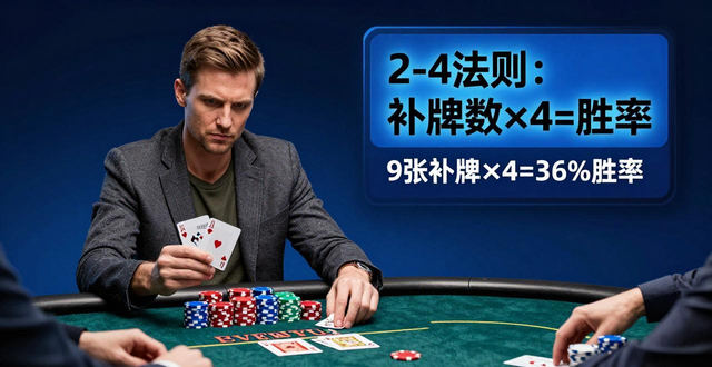 GG德州扑克牌力评估 实战技巧：底池赔率与听牌胜率