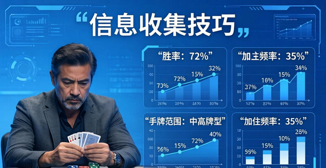 GG德州扑克怎么玩更稳？掌握这几点信息收集技巧