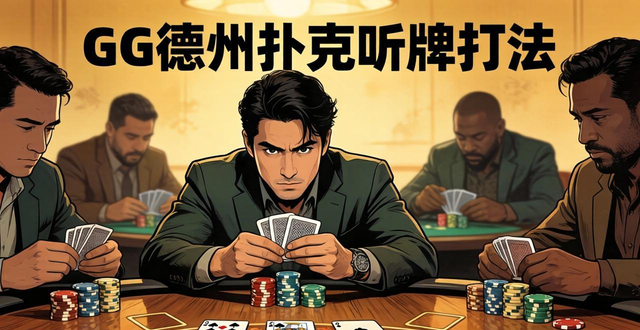 GG德州扑克听牌打法 抓住听牌机会赢率翻倍的实战秘诀