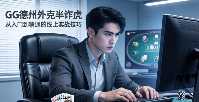 GG德州扑克半诈唬 从入门到精通的线上实战技巧