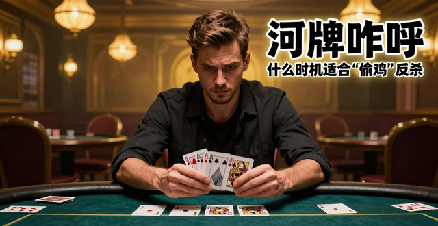 GG扑克河牌决胜局 这三个技巧让你在GGPoker多赢30%底池