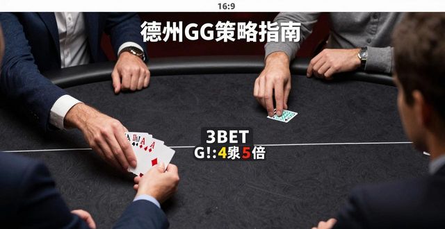 GG德州扑克冷跟注破解指南 线上实战必学的反制技巧