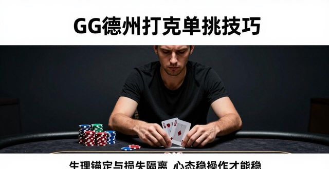 GG德州扑克单挑技巧 两个实战核心助你快速上分