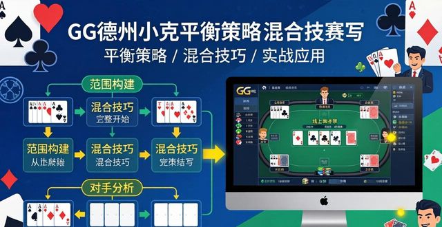 GG德州扑克平衡策略 如何在GG扑克线上赛中构建均衡范围