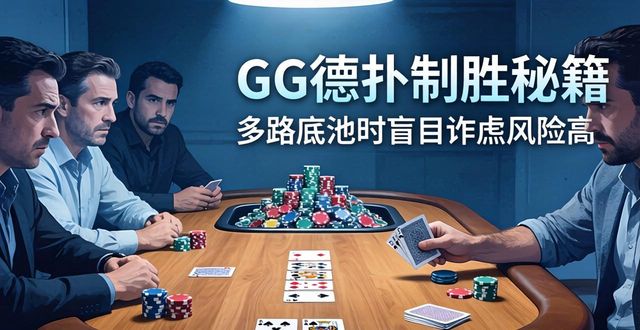 GG德扑制胜秘籍 巧用三大诈唬陷阱让对手防不胜防