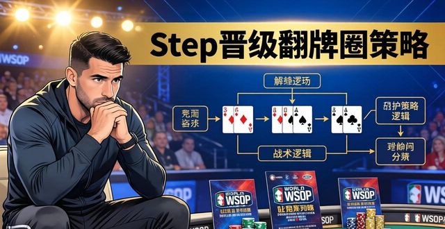 GG德州扑克比赛战术 赏金赛KPI打法 WSOP Express快车道晋级