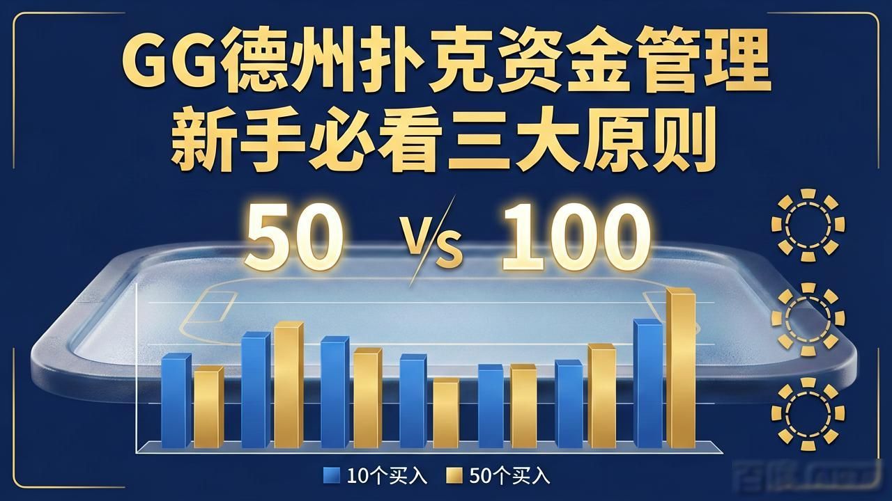 GG德州扑克资金管理 新手必看三大原则