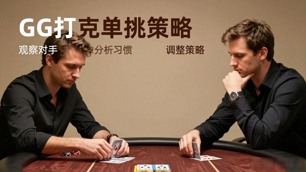 GG扑克单挑怎么赢？掌握这3个核心技巧轻松提升胜率