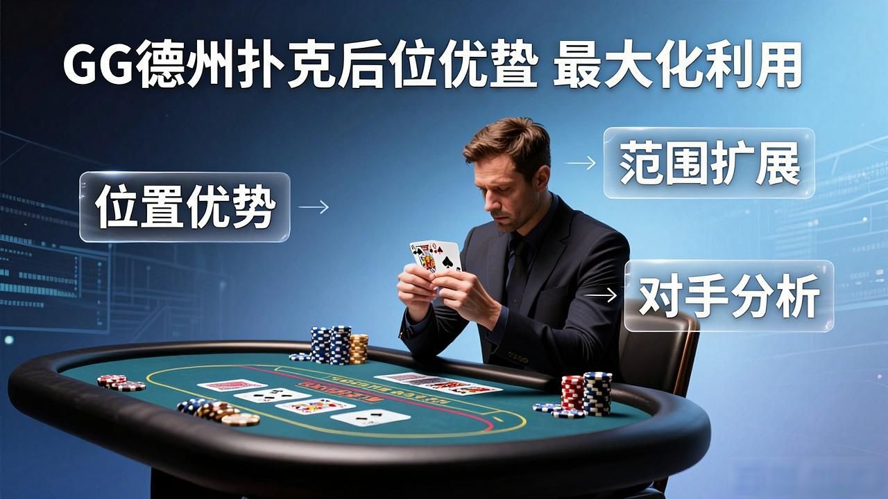 GG德州扑克位置玩法详解：不同位置如何调整策略？