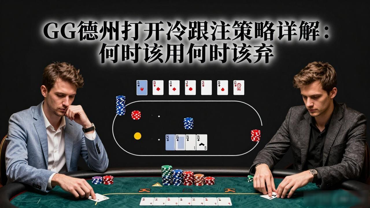 GG德州扑克冷跟注策略详解：何时该用何时该弃