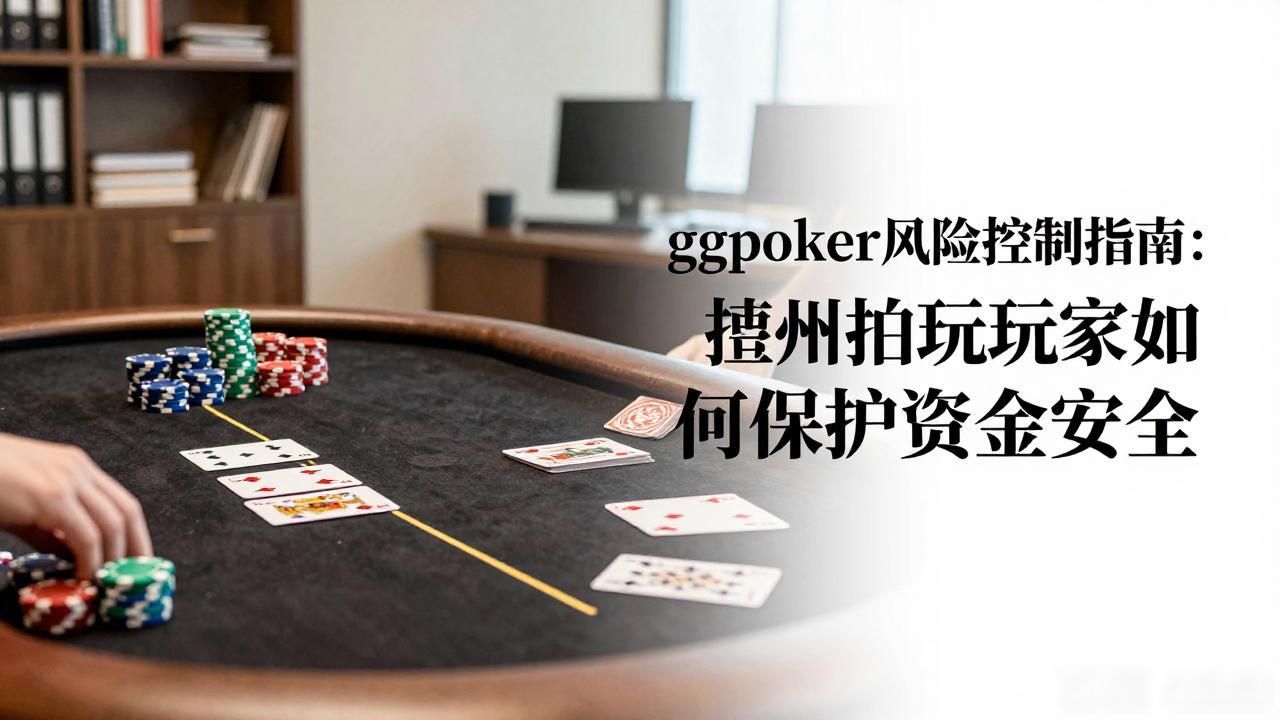 ggpoker风险控制指南：德州扑克玩家如何保护资金安全