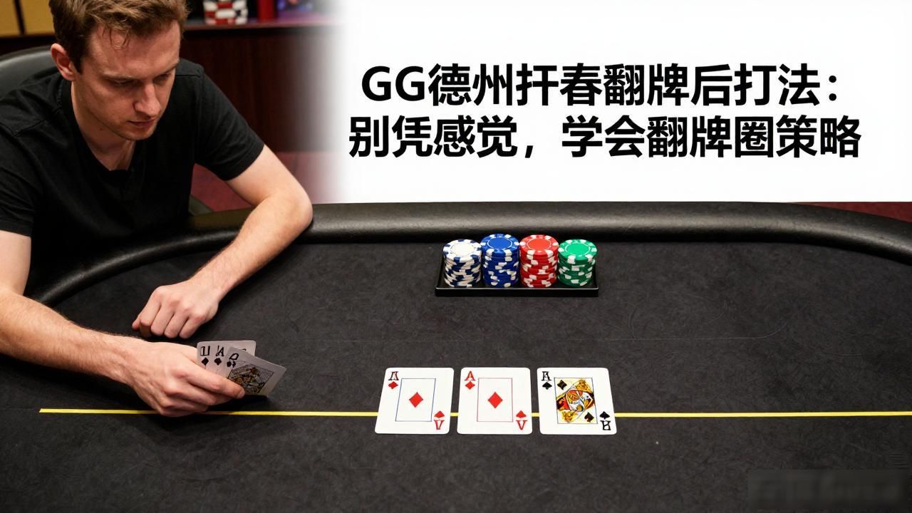 GG德州扑克翻牌后打法：别凭感觉，学会翻牌圈策略
