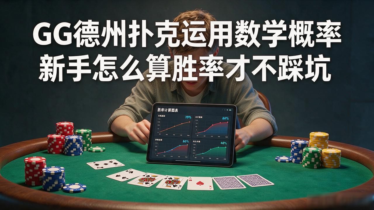 GG德州扑克运用数学概率 新手怎么算胜率才不踩坑
